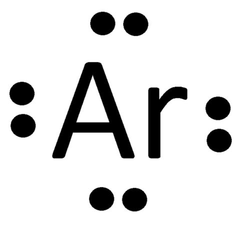 lewis structure for argon